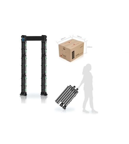Portable-walk-through-metal-detector DSN