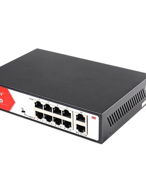 Tengfei 08 port poe switch 2uplink